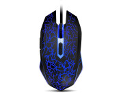 SVEN GX-950 Gaming, Optical Mouse, 600/1000/1400/1600 dpi, 5+1 buttons (scroll wheel),  DPI switching modes, Two navigation buttons (Forward and Back), Adjustable illumination, Soft Touch coating, cable length 1.5 m, USB, Black